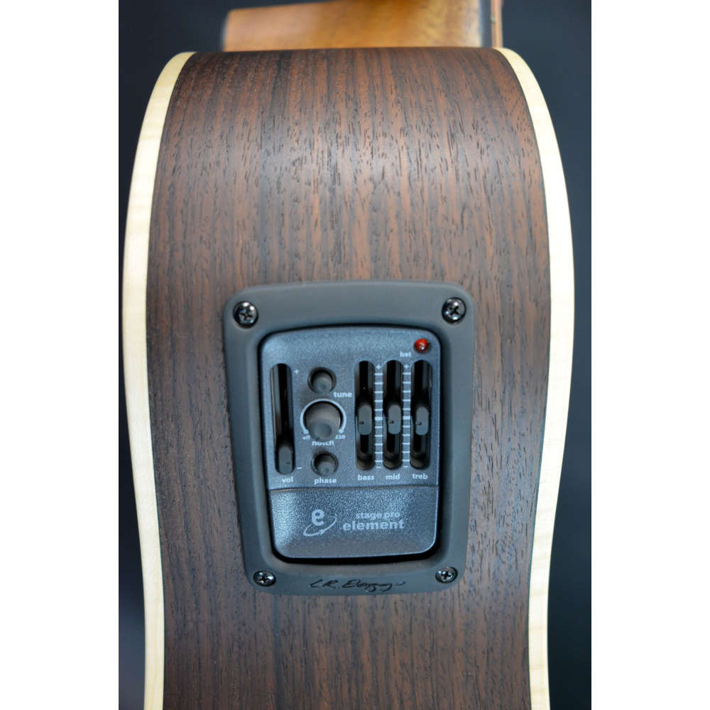 Dowina Cabernet GACE-ced Vollmassive Westerngitarre mit Tonabnehmer – Bild 5