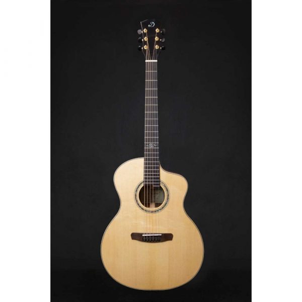 Dowina Granadillo GAC Vollmassive Westerngitarre mit Cutaway