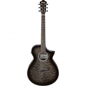 Ibanez AEWC16QA-TKH Westerngitarre mit Cutaway und Tonabnehmer