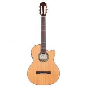 Kremona Fiesta F65CW-TLR Klassikgitarre mit Cutaway und Tonabnehmer