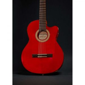 Kremona Rosa Luna CW-T Flamenco-Gitarre mit Tonabnehmer inkl. Gigbag