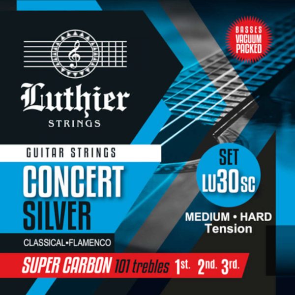Luthier Set 30 C Super Carbon 101 Saiten Klassikgitarre