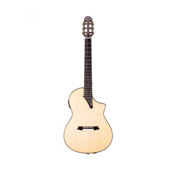 Martinez MSCC14-RS Klassikgitarre mit Cutaway und Tonabnehmer